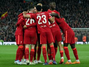 ليفربول يقترب من نهائي دوري أبطال أوروبا (المصدر: أ ف ب)