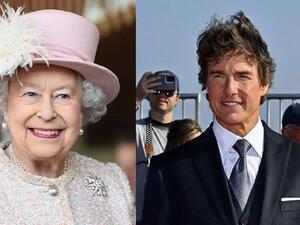 توم كروز والملكة اليزابيث توم كروز والملكة اليزابيث