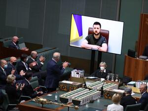 Ukrainian President Volodymyr Zelenskyy