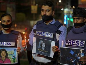 Palestinian journalist 