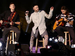 Maroon 5's historic Egypt performance
