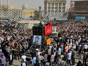 Sayyad Khodai's funeral 