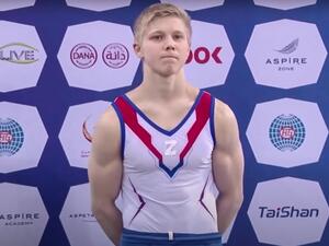 Gymnast Ivan Kuliak (Photo: Screengrab/YouTube)
