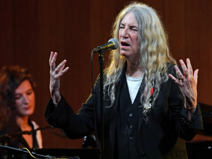 US singer-songwriter Patti Smith
