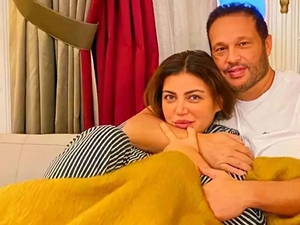 محمد حلاوة و ريهام حجاج