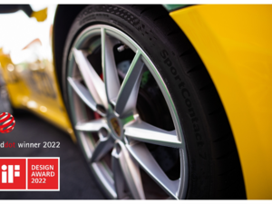 Performance and Aesthetics in One Tyre: Continental SportContact 7 Wins Prestigious Design Awards
