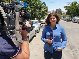 الصحفية شيرين أبو عاقلة 