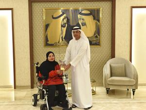 Dubai Customs Honors Winner Of Paralympic Shooting World Cup