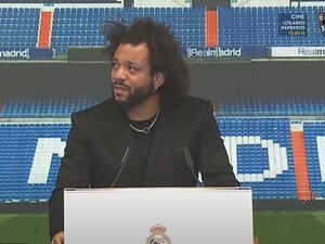 مارسيلو يودع ريال مدريد (المصدر: قناة ريال مدريد الرسمية على يوتيوب)