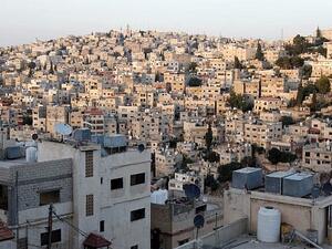 A view of east Amman