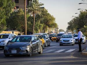 Traffic in Baghdad 