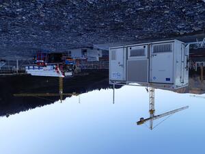 ACCIONA Operates a Tower Crane Based on a Portable Zero-Emission Electricity Generator Based on Hydrogen
