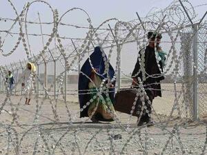 The border between Afghanistan and Pakistan is notoriously porous. Pakistan-Afghanistan border crossing point in Chaman