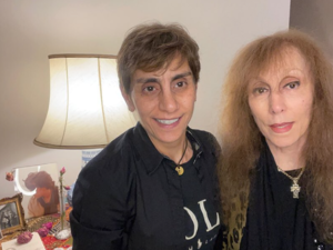 Rima and her mom Fairuz 