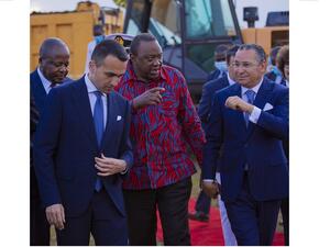 GKSD Founder & Chairman, Kamel Ghribi,  leads Italian delegation to Kenya’s Ground Breaking Ceremony of the Kenya International Mental Wellness Hospital with HE President Kenyatta 
