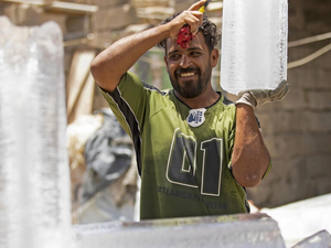 The scorching heat of Iraq 