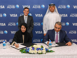 ADIB And Visa Sign Exclusive Partnership Deal
