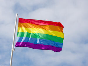 Rainbow  colors for gays!