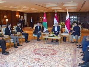 أكد القادة ضرورة توسيع التعاون بين البلدان الثلاثة في مختلف المجالات