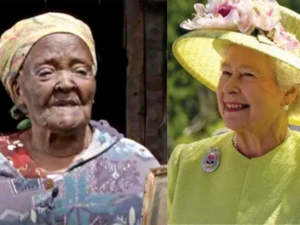 Muthoni Mathenge and Queen Elizabeth