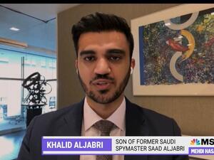   قناة MSNBC تعرف خالد سعد الجبري بابن الجاسوس