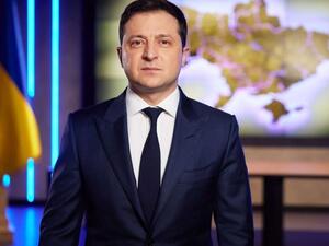 الرئيس الأوكراني فولوديمير زيلينسكي