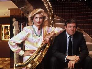 ترامب وزوجته الأولى