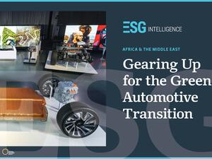 The Path to a Zero-Emission Automotive Industry in Africa and the Middle East