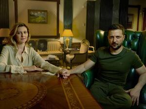Zelensky & Wife 