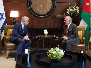 King Abdullah II meets Israeli Prime Minister