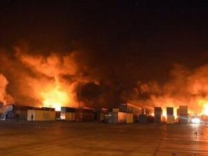 استهداف بلدة الحميدية