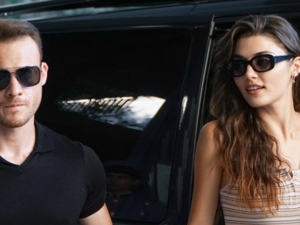 Kerem Bürsin and Hande Erçel 
