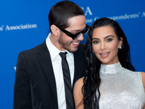 Kim Kardashian and Pete Davidson
