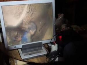 الطفل ريان قبيل اخراجة جثة هامدة من البئر