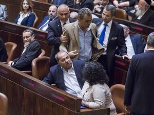 السلطة تحارب اسرائيل في الكنيست