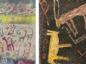 Rock art by Rawan Adwan 