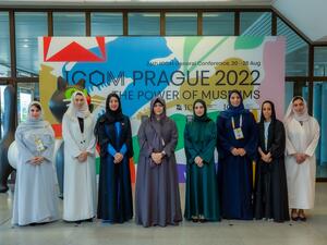 Latifa Bint Mohammed Attends the Opening Ceremony of ICOM General Conference 2022 in Prague