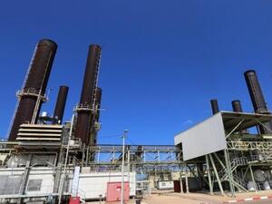 محطة كهرباء غزة