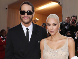 Kim Kardashian and Pete Davidson 