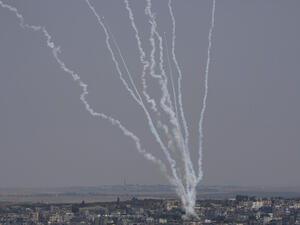 إطلاق صواريخ من قطاع غزة