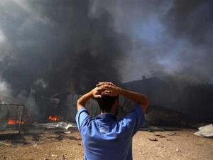 قصف على قطاع غزة