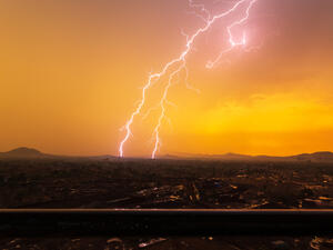 Two IndiGo Engineers Injured After Lightning Strike at Airport