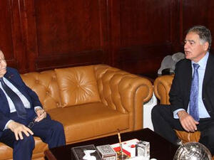 Abu-Ghazaleh and Jordan’s Ambassador to South Africa Discuss Issues of Mutual Interests