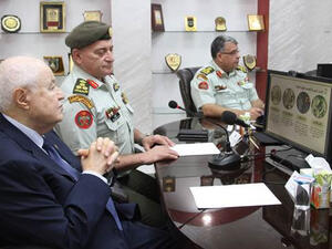 Dr. Abu-Ghazaleh Visits Jordanian Royal Medical Services, Praises Proficiency of their Staff