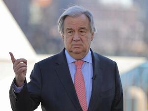 الأمين العام للأمم المتحدة أنطونيو غوتيريش