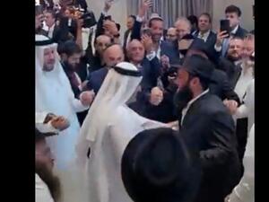 حفل تزوج الحاخام ليفي دوشمان بالامارات