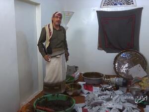 ضبط طن من الحشيش وورشة لتعبئته في صنعاء