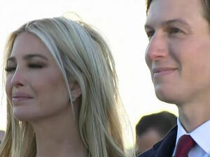 ايفانكا ترامب وزوجها = صورة ارشيفية
