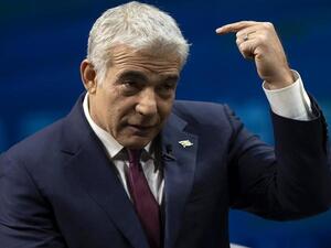 قال لابيد إن "الاتفاق مع الفلسطينيين على أساس دولتين لشعبين هو الشيء الصحيح لأمن إسرائيل 