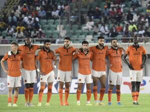 فريق نهضة بركان (المصدر: أ ف ب)